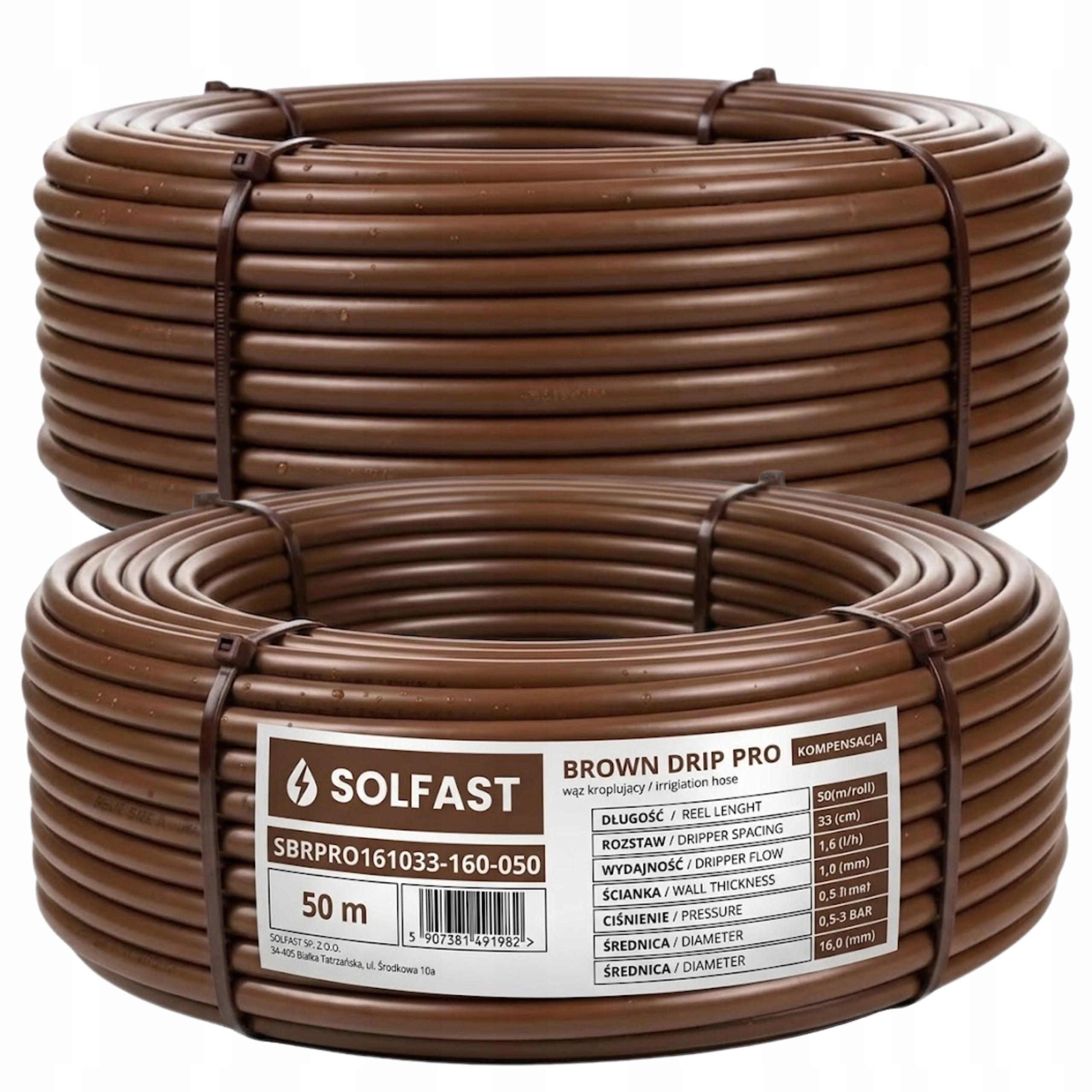 DRIP LINE WITH COMPENSATION 50 M DRIP IRRIGATION HOSE PIPE