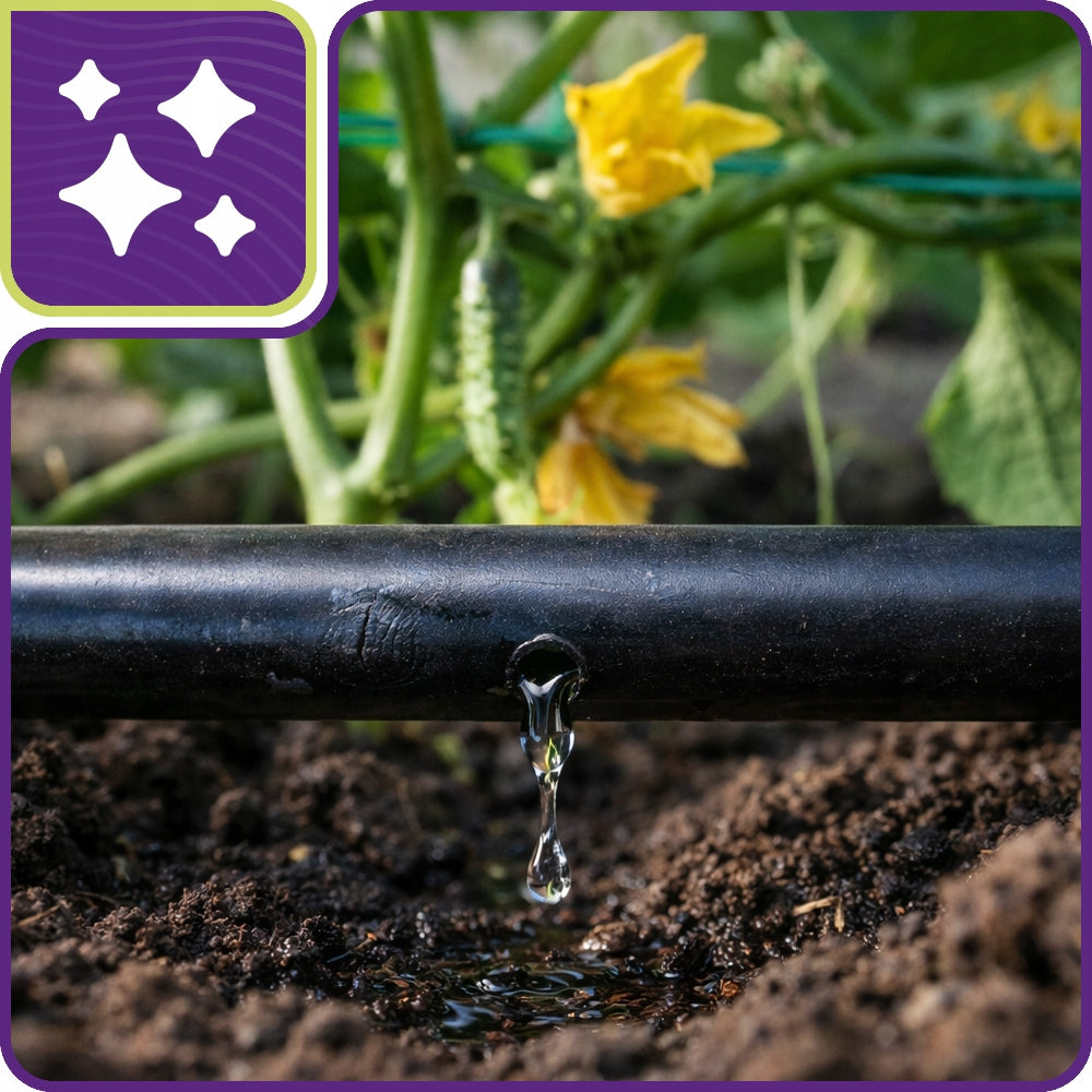DRIP LINE WITH COMPENSATION Drip IRRIGATION 100m 229 Ele EAN (GTIN) 5901397300726