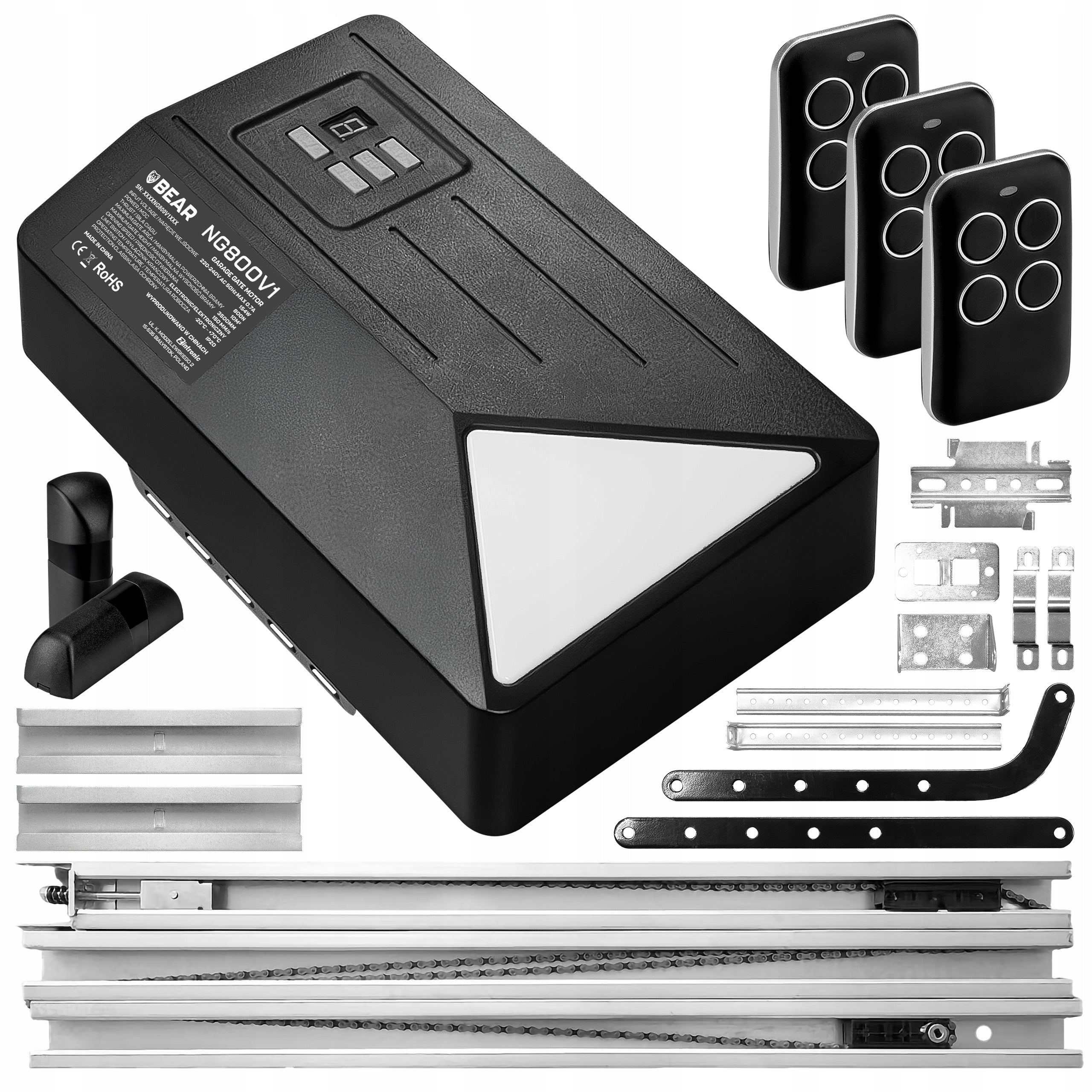 DRIVE AUTOMATIC SET FOR GARAGE DOORS up to 10m2 BEAR