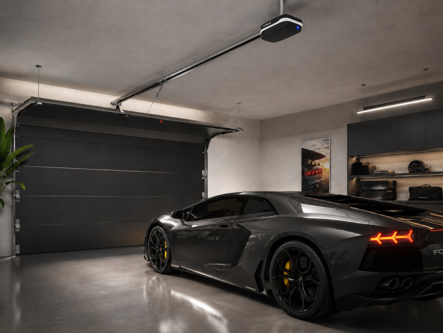DRIVE FOR GARAGE DOOR FORCE BEST1000 ULTRA UP TO 15 m2 Brand Force