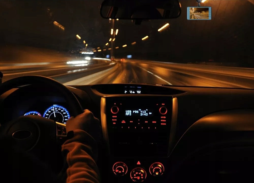 DRIVING RECORDER FULL HD REVERSING CAMERA MENU PL Power supply car lighter socket