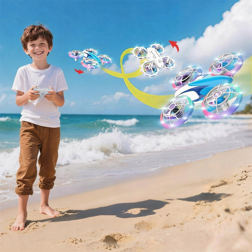 DRONE FOR CHILDREN BLUE 12X12X4CM 3 BATTERIES SET WITH FLIGHT PROTECTION Manufacturer code 6TY2898BURON