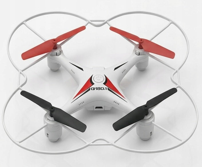 DRONE FOR CHILDREN PROPELLER GUARDS ACROBATICS EASY TO USE QUICK SET Manufacturer code Q180