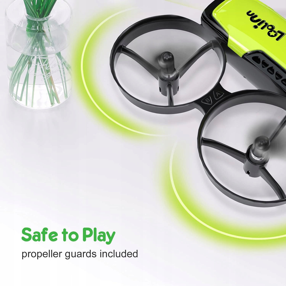 DRONE FOR CHILDREN WITH CAMERA 3 LED BATTERIES Packaging status original