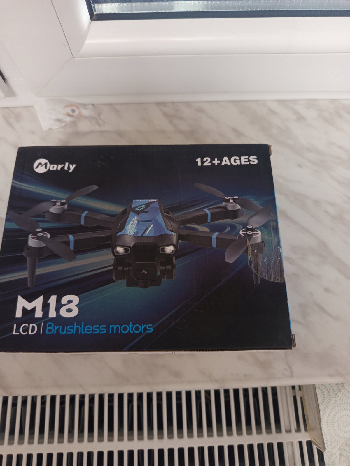 DRONE M18LCD 1080P, ADJUSTABLE 45° CAMERA, BRUSHLESS, FOLDABLE Manufacturer code M18LCD