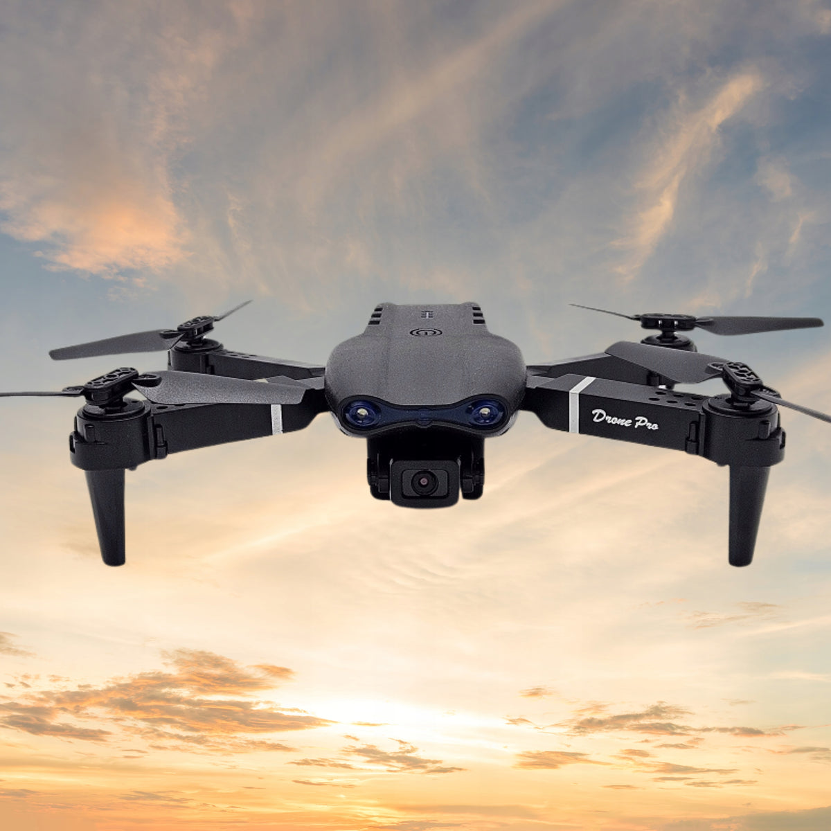 DRONE PRO WIFI CAMERAS HOVER 250M 3 BATTERIES E88 PRO TRAINING TOY Manufacturer code 5907184851211
