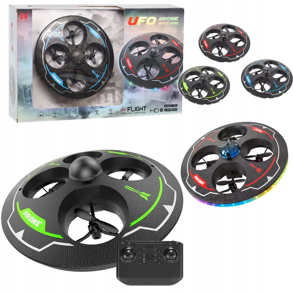 DRONE R/C UFO MADEJ 35X7X22 CM Manufacturer code 013094