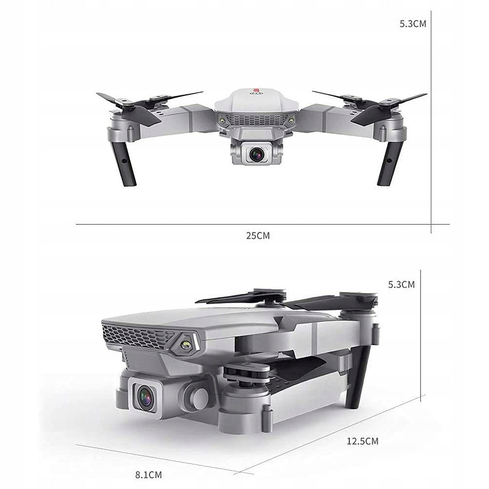 DRONE WITH 4K CAMERA, FOR CHILDREN AND ADULTS, FOLDABLE MINI RC QUADCOPTER Brand no brand
