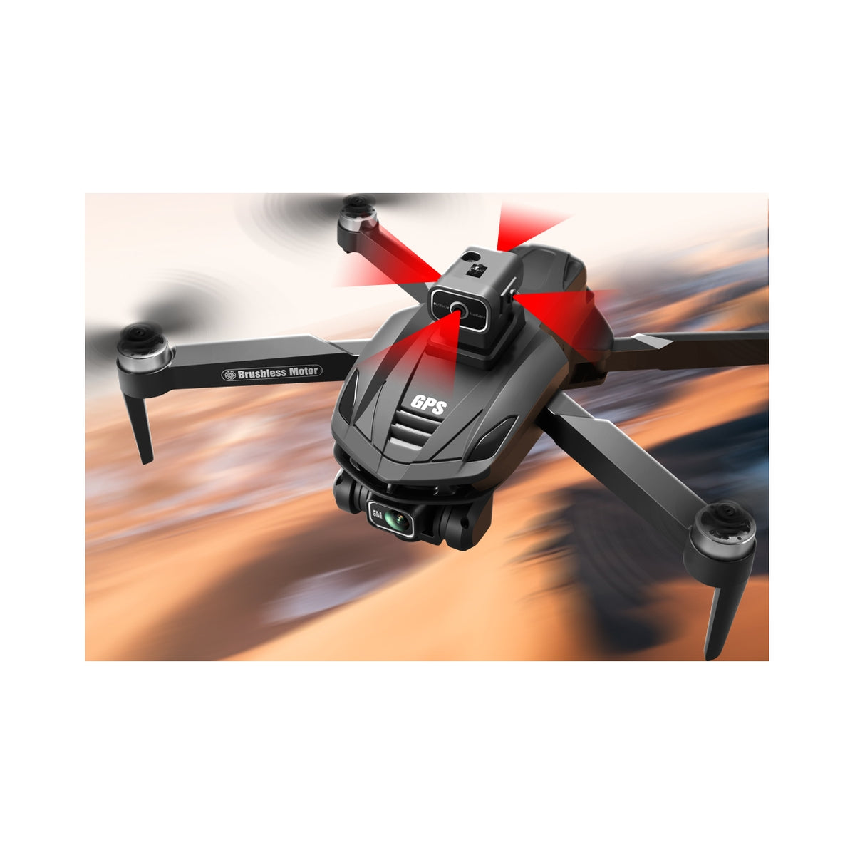DRONE WITH CAMERA V168 WiFi GPS RANGE 3000M 5G WIFI FPV 360° camera Packaging status original