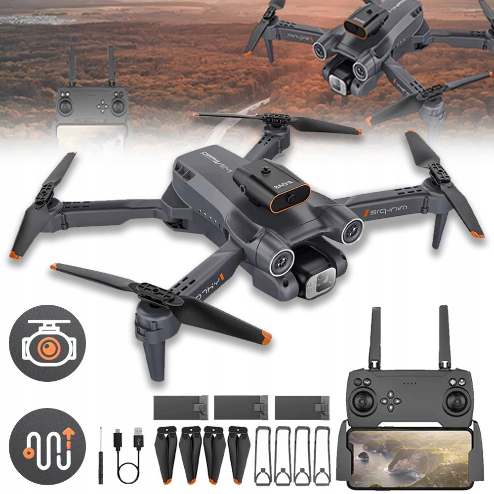 DRONE WITH DUAL CAMERA FOR ADULT CHILDREN ADJUSTABLE QUADCOPTER LENS
