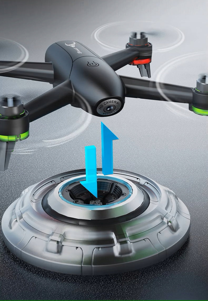 DRONE WITH WIFI CAMERA LED TOY CHILDREN REMOTE CONTROLLED BEGINNER Brand Beast