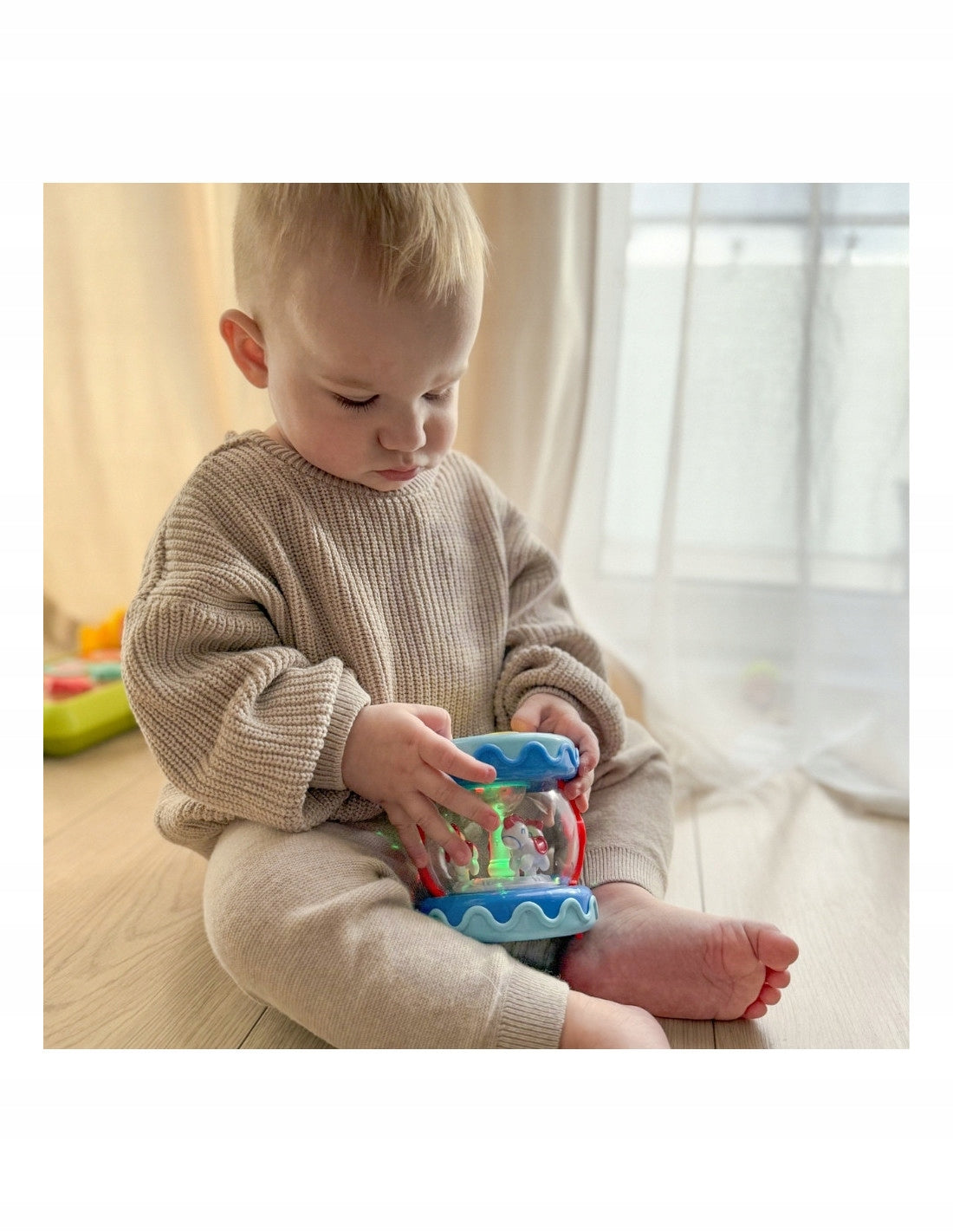 DRUM MUSIC BOX PROJECTOR 3in1 MUSICAL TOY FOR BABIES WOOPIE BABY Minimum kid's age 1