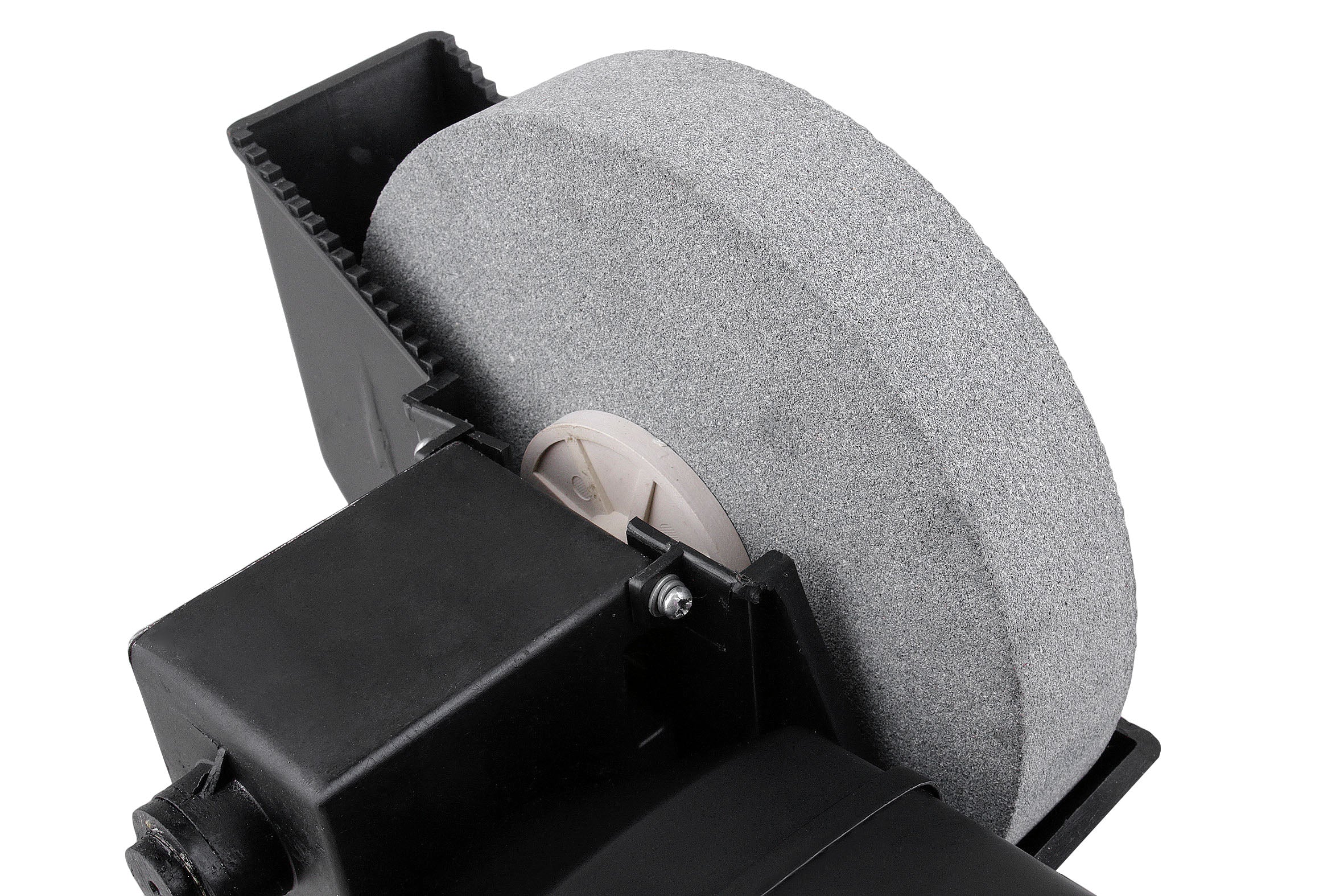 DRY AND WET TABLE GRINDER FOR SHARPENING, SLOW SPEED, 2 STONES Power supply type mains