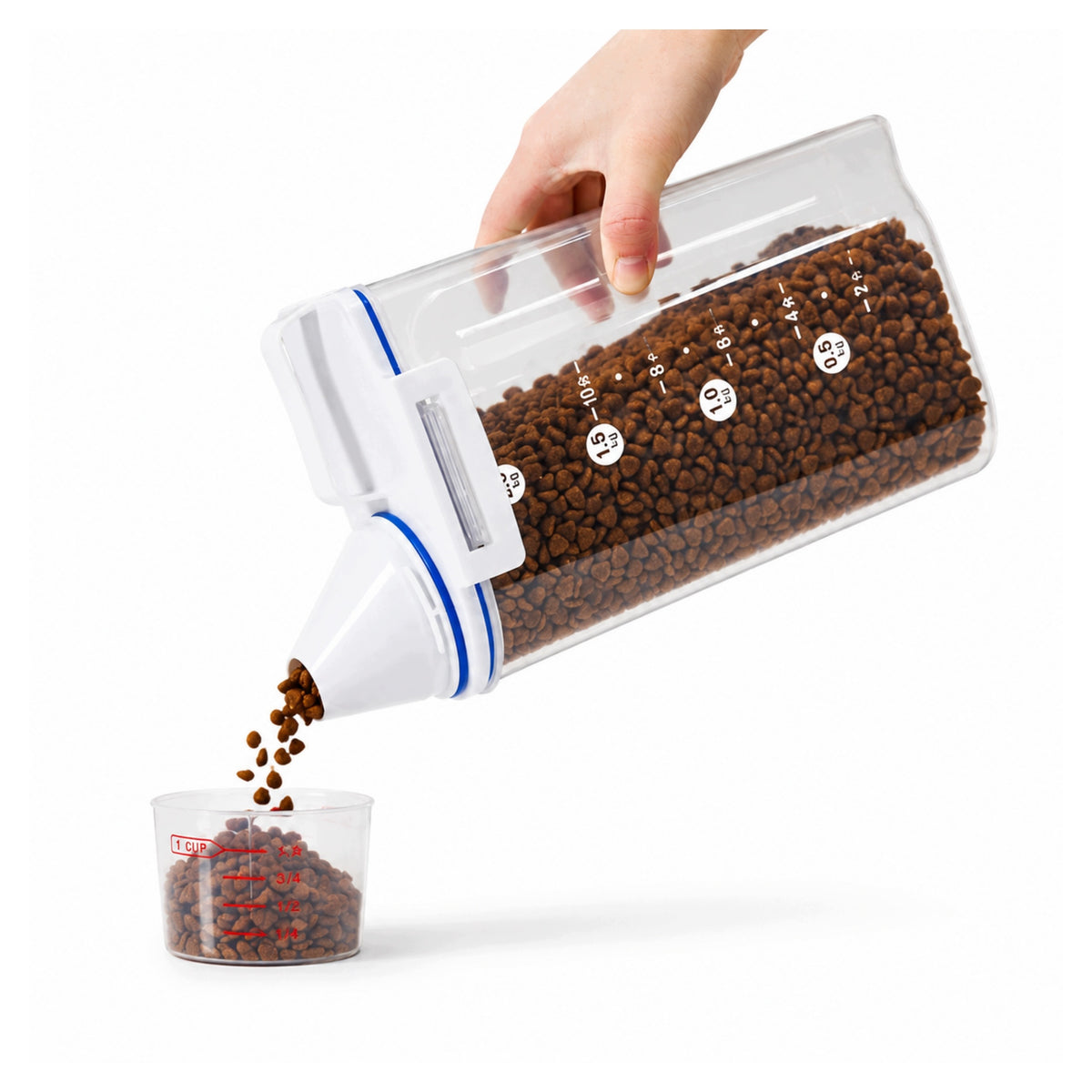 DRY FOOD CONTAINER 2,5L scoop included Manufacturer code POJEMNIK NA SUCHĄ KARME 2,5L
