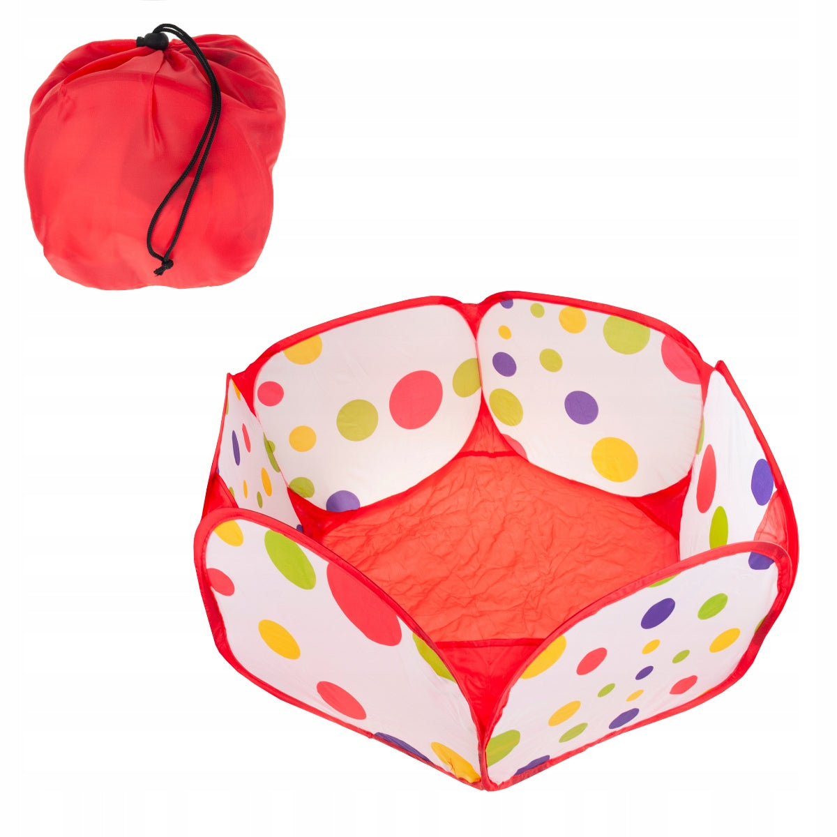 DRY POOL BALL PLAYPEN BALLS POP UP COLORFUL + COVER EAN (GTIN) 5906186716375