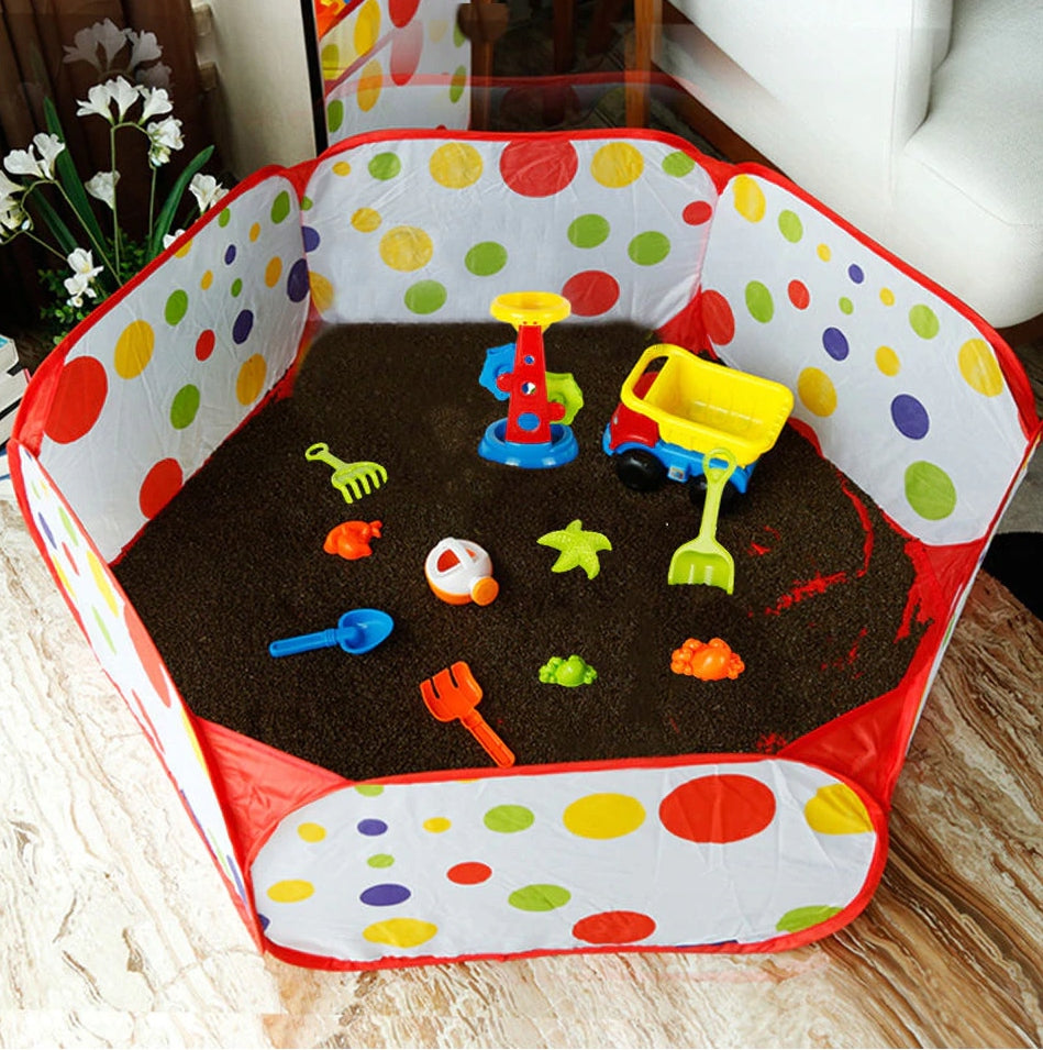 DRY POOL BALL PLAYPEN BALLS POP UP COLORFUL + COVER