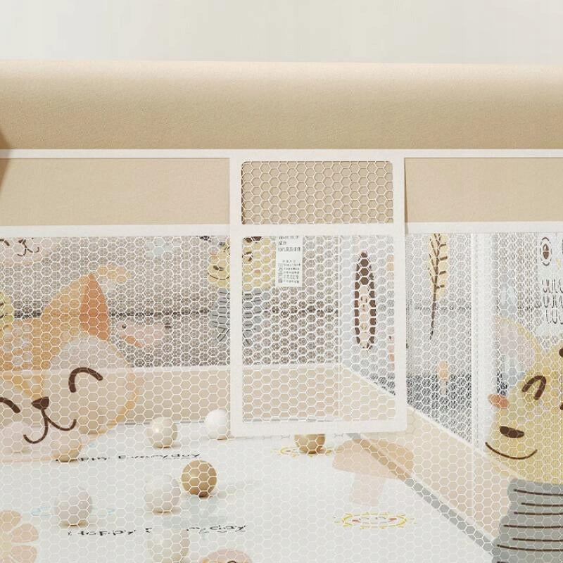 DRY POOL WITH BALLS PLAYPEN FOR CHILDREN 180x200 MAT COVER EAN (GTIN) 5906196249771