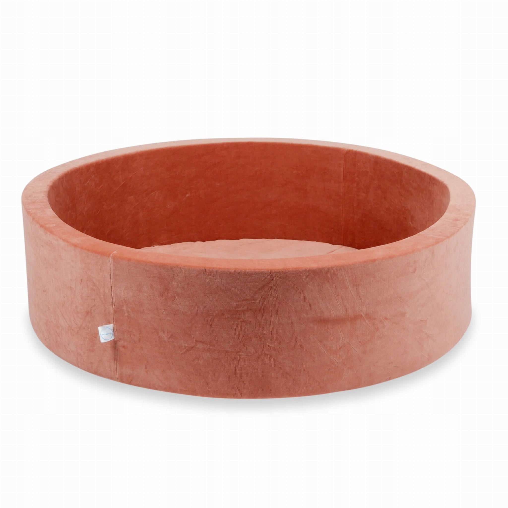DRY POOL without balls PLAYPEN for children 110x30cm Soft Canyon Clay round