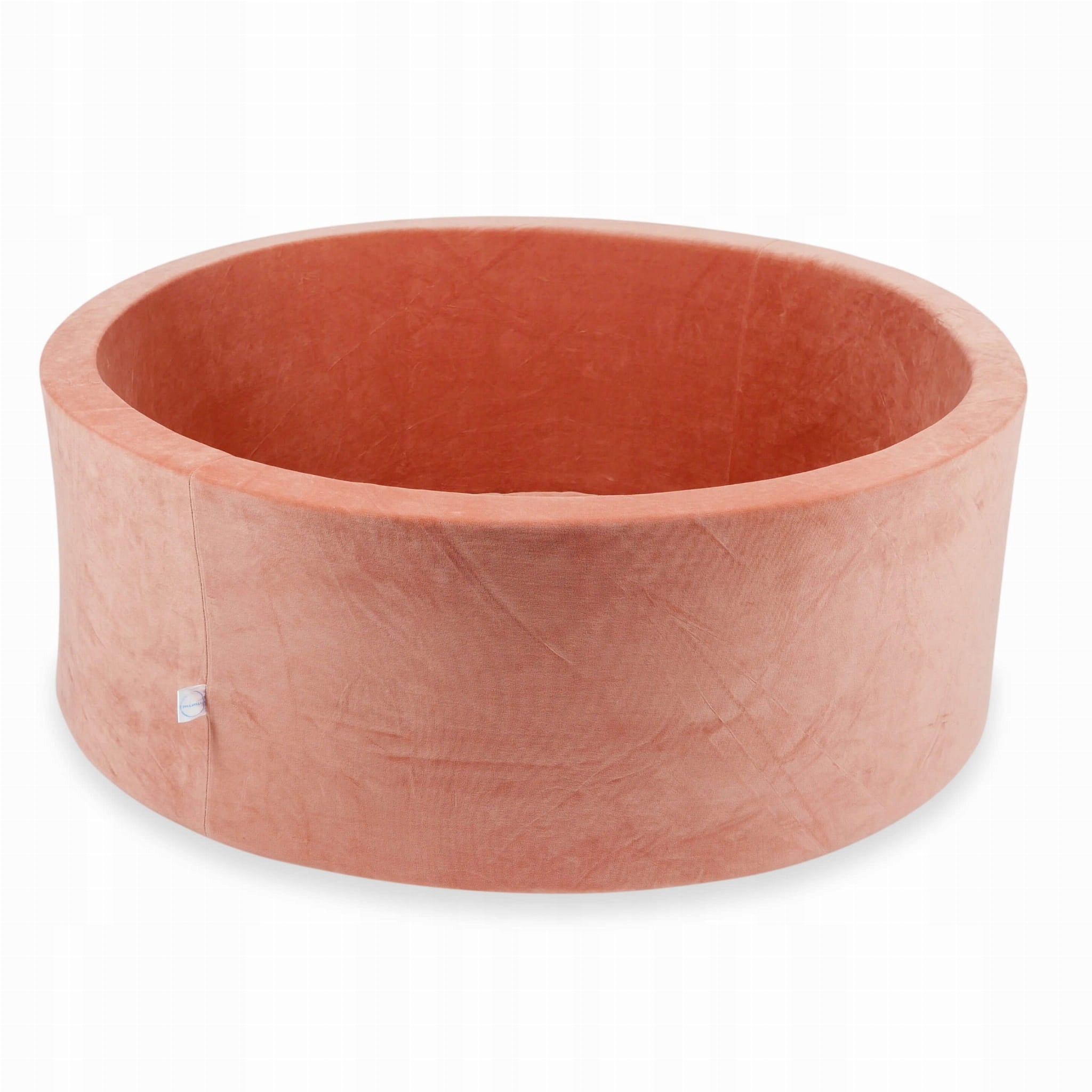 DRY POOL without balls PLAYPEN for children 110x40cm Soft Canyon Clay round