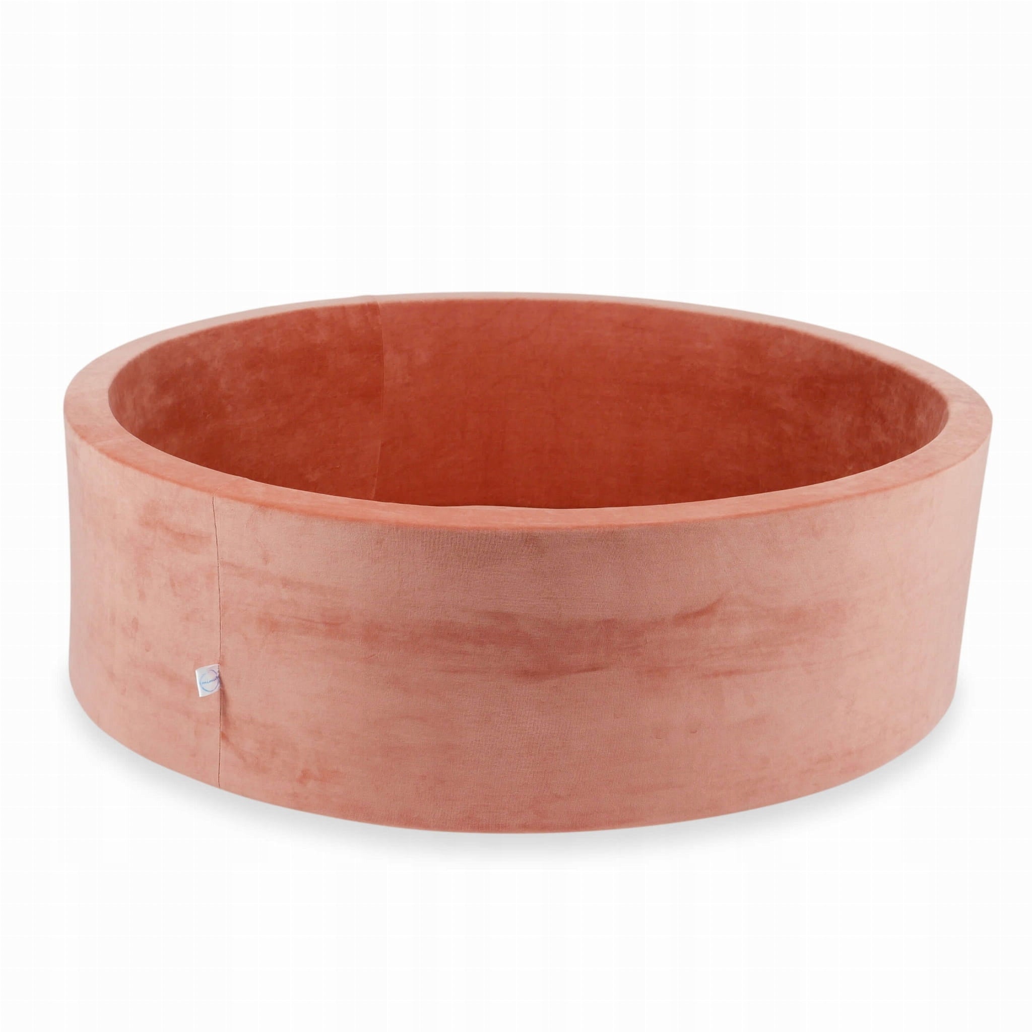 DRY POOL without balls PLAYPEN for children 130x40cm Soft Canyon Clay round