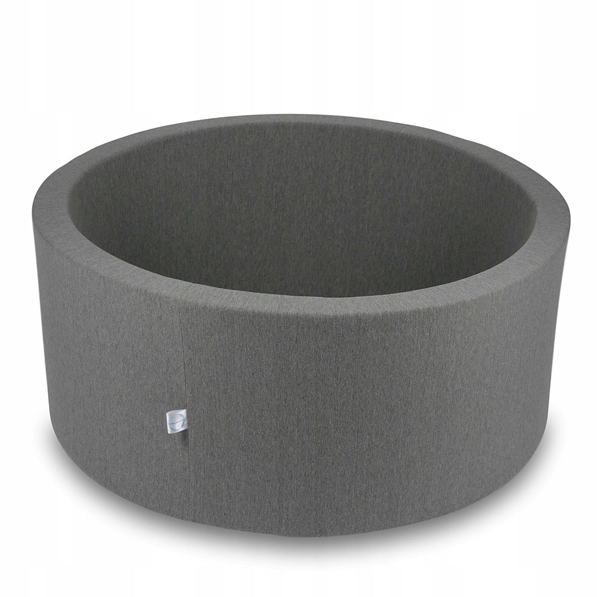 DRY POOL without balls PLAYPEN for children 90x40cm Grey round