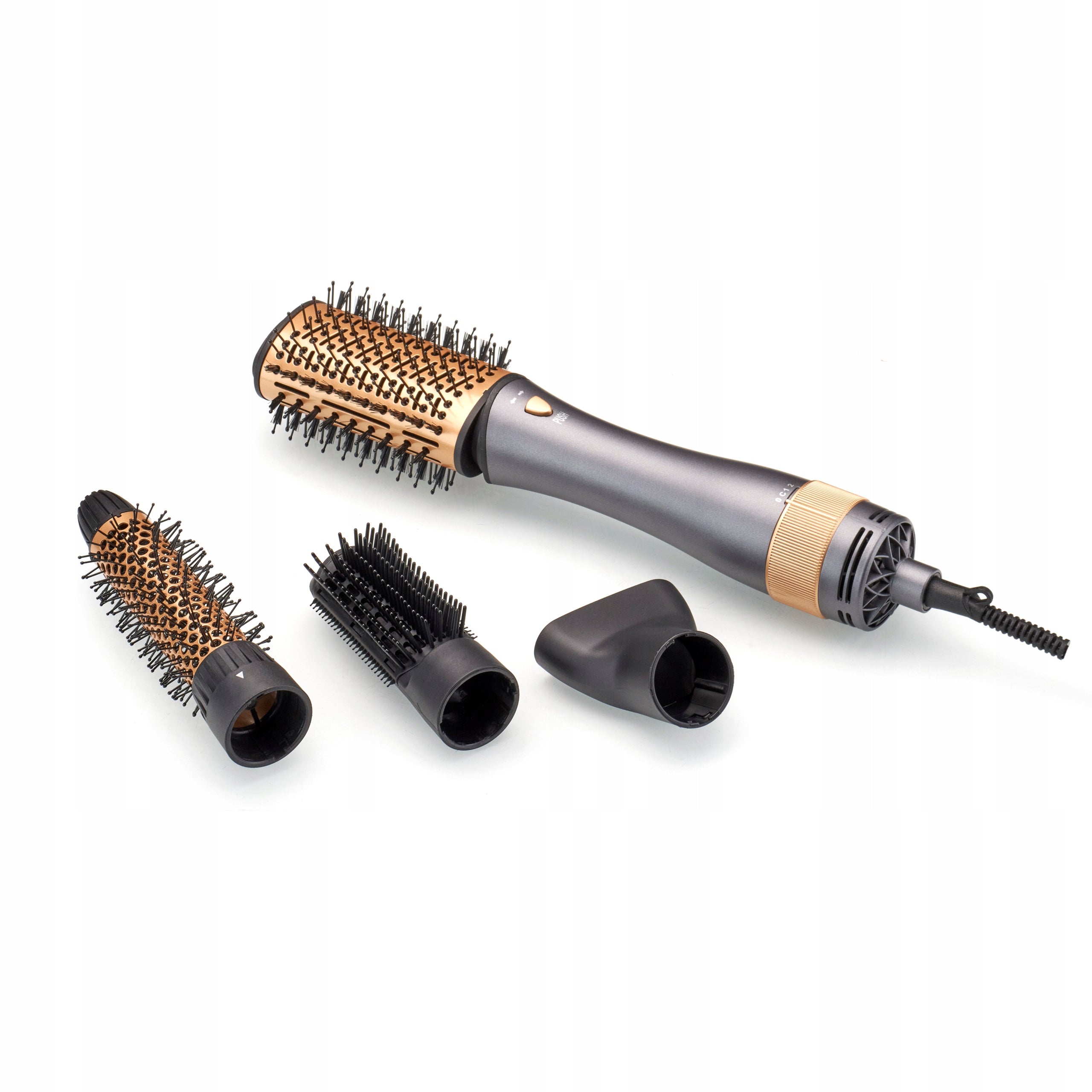 DRYER CURLING IRON HAIR BRUSH 4in1 ELDOM 1000IN SET