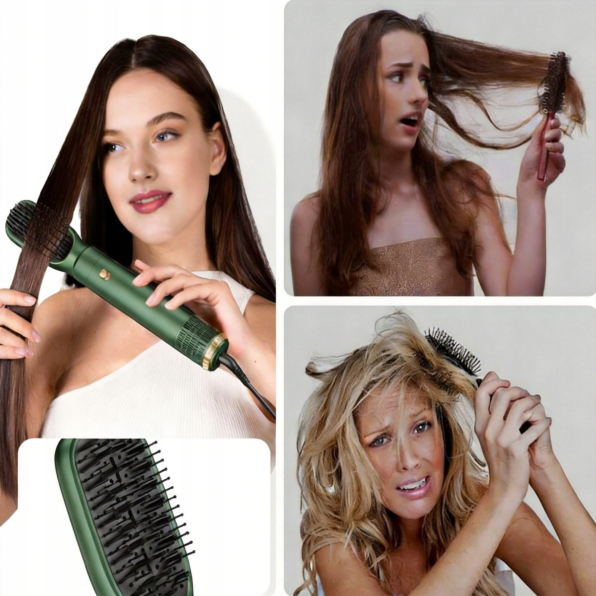 DRYER MULTIFUNCTION CURLER 5IN1 SET DRYING STRAIGHTENING COLORS Packaging status original