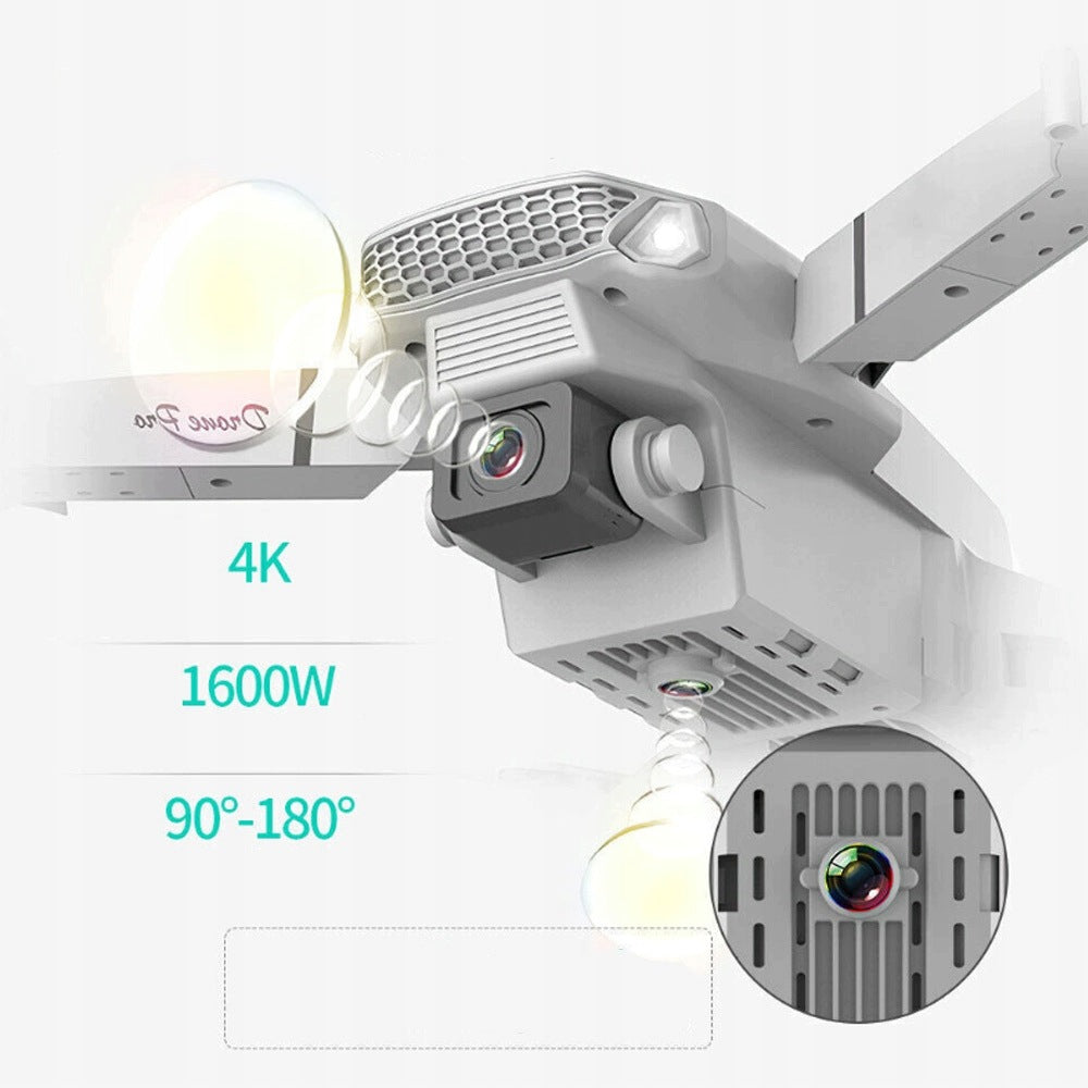 DUAL CAMERA FPV DRONE, LIGHTWEIGHT FOLDABLE QUADCOPTER DRONE, HEADLESS MODE Manufacturer code Dron zdalnie sterowany