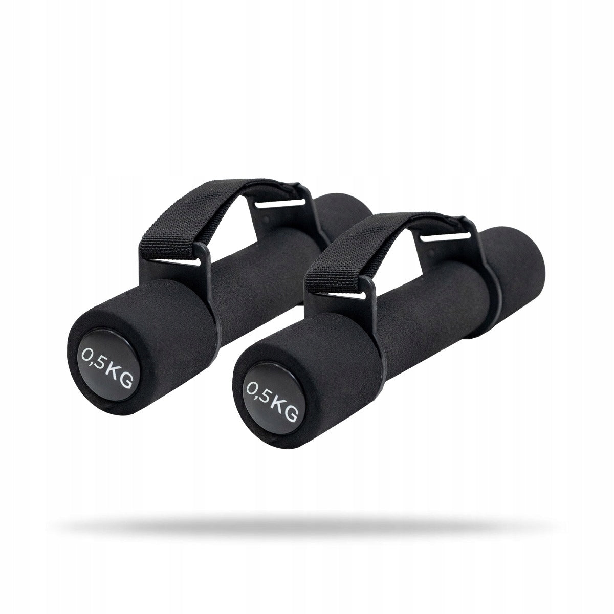 DUMBBELLS CARDIO PULSE NON-SLIP WITH ADJUSTABLE STRAP 0.5 kg GymBeam