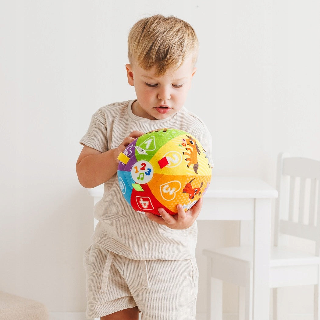 DUMEL DISCOVERY Interactive toy Ball full of sounds Animals Manufacturer code 55046
