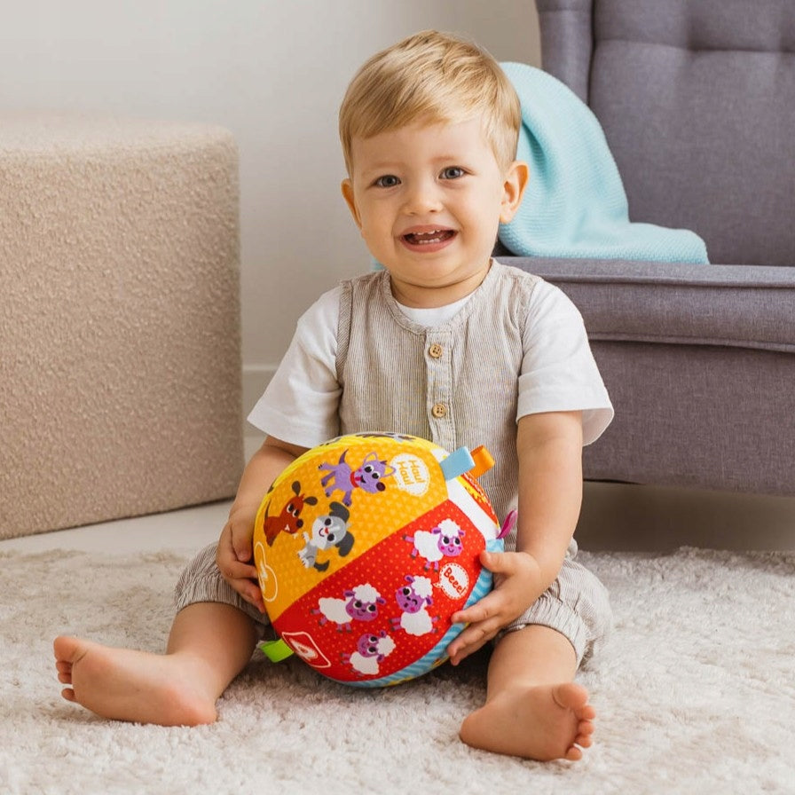 DUMEL DISCOVERY Interactive toy Ball full of sounds Animals Packaging status original