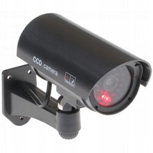 DUMMY CAMERA ALARM MONITORING NIGHT CAMERA IR + LED