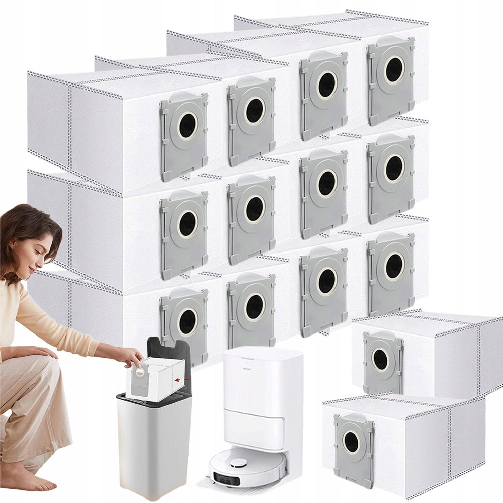 DUST BAGS FOR ECOVACS DEEBOT SET OF BAGS PRO OMNI MAX X8 PRO 14PCS