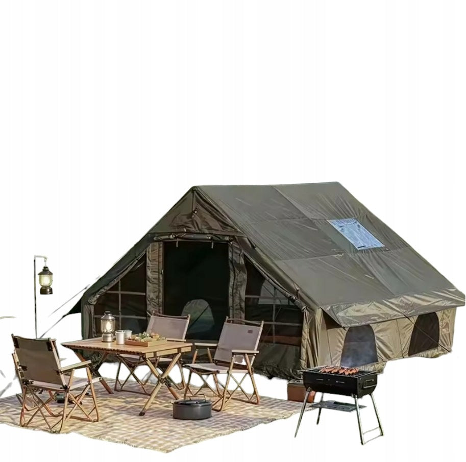 DUŻY NAMIOT KEMPINGOWY DMUCHANY 6-8 OSOBOWY ZESTAW 12m2 400x300cm Manufacturer code 316431823