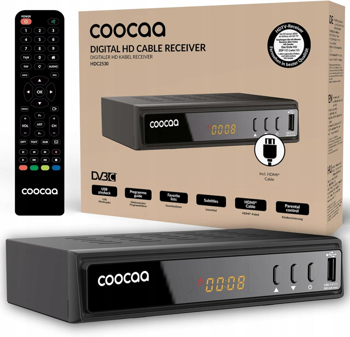 DVB-C decoder COOCAA HDC2530