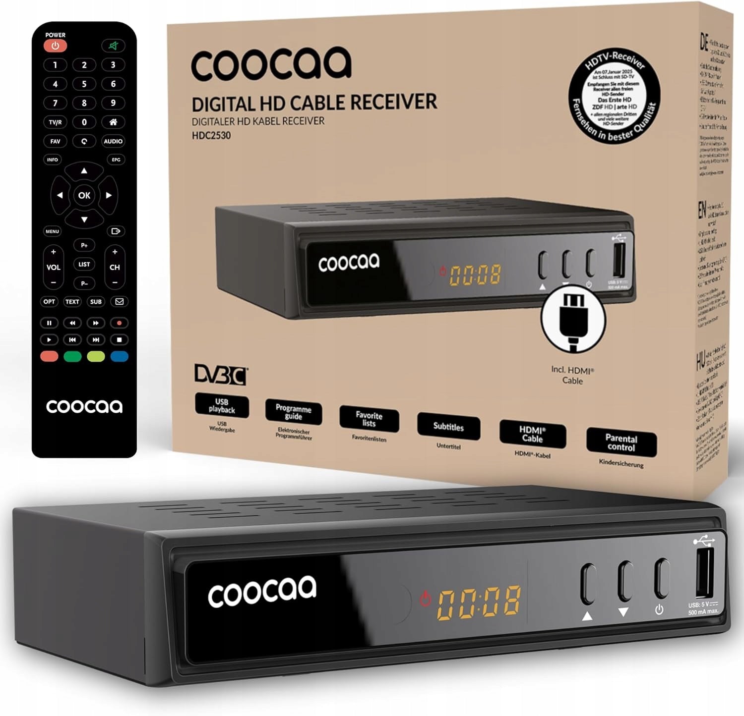 DVB-C decoder COOCAA HDC2530