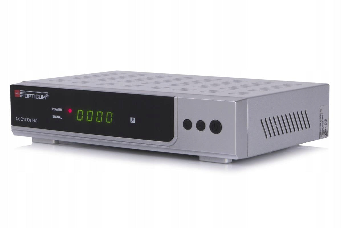 DVB-C decoder Opticum AX HD C100s Manufacturer code AX HD C100s