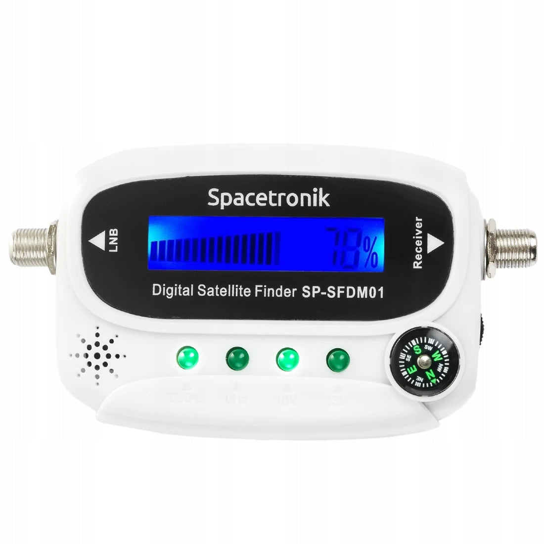 DVB-S DVB-S2 LCD SAT signal meter Spacetronik TV ACCURATE