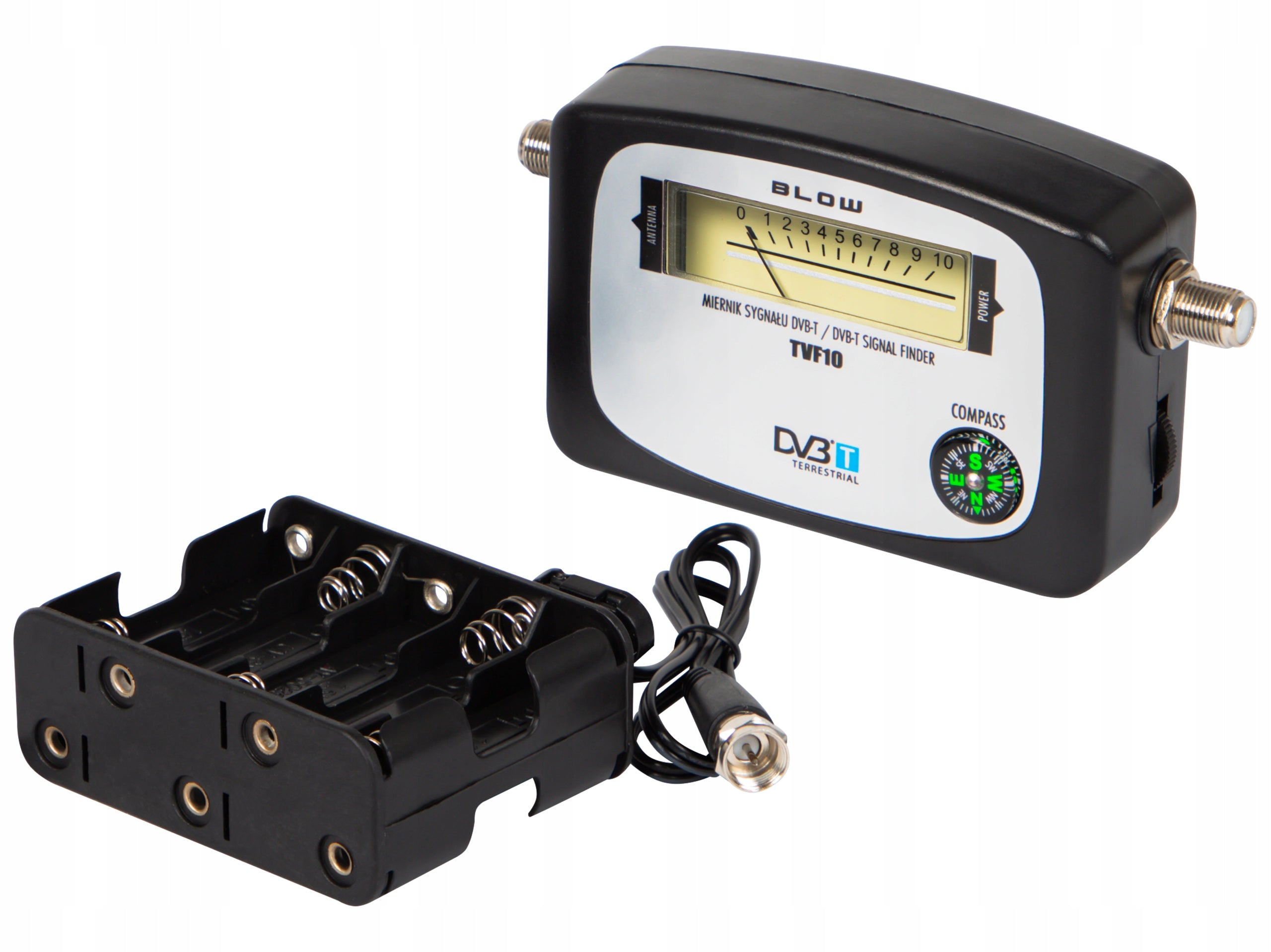 DVB-T SAT SIGNAL METER BLOW TVF10 SIGNAL FINDER TERRESTRIAL TV Manufacturer code 2102#