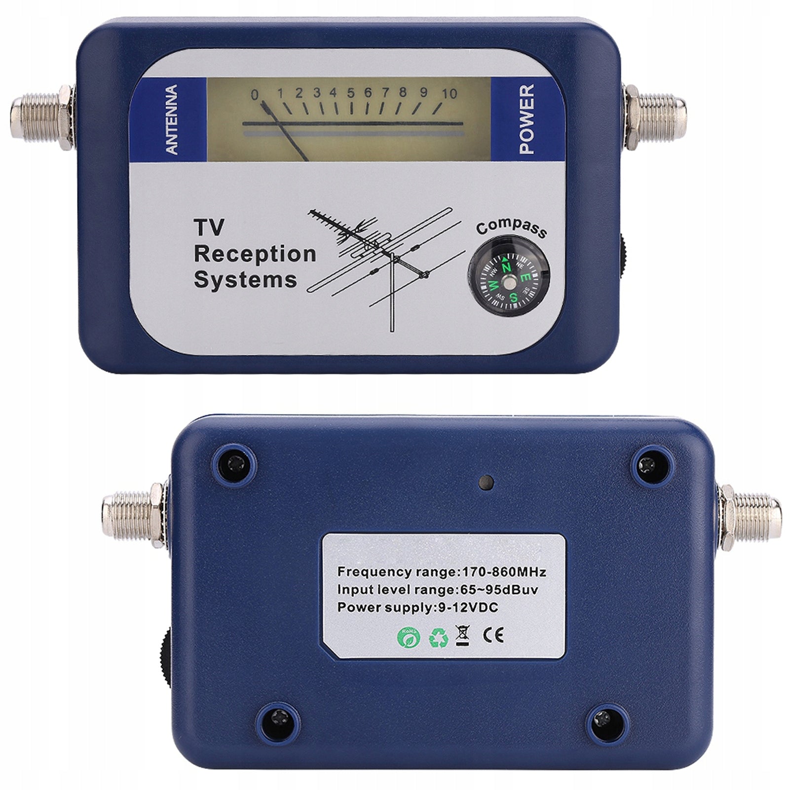 DVB-T TERRESTRIAL TV ANTENNA SIGNAL METER Brand no brand