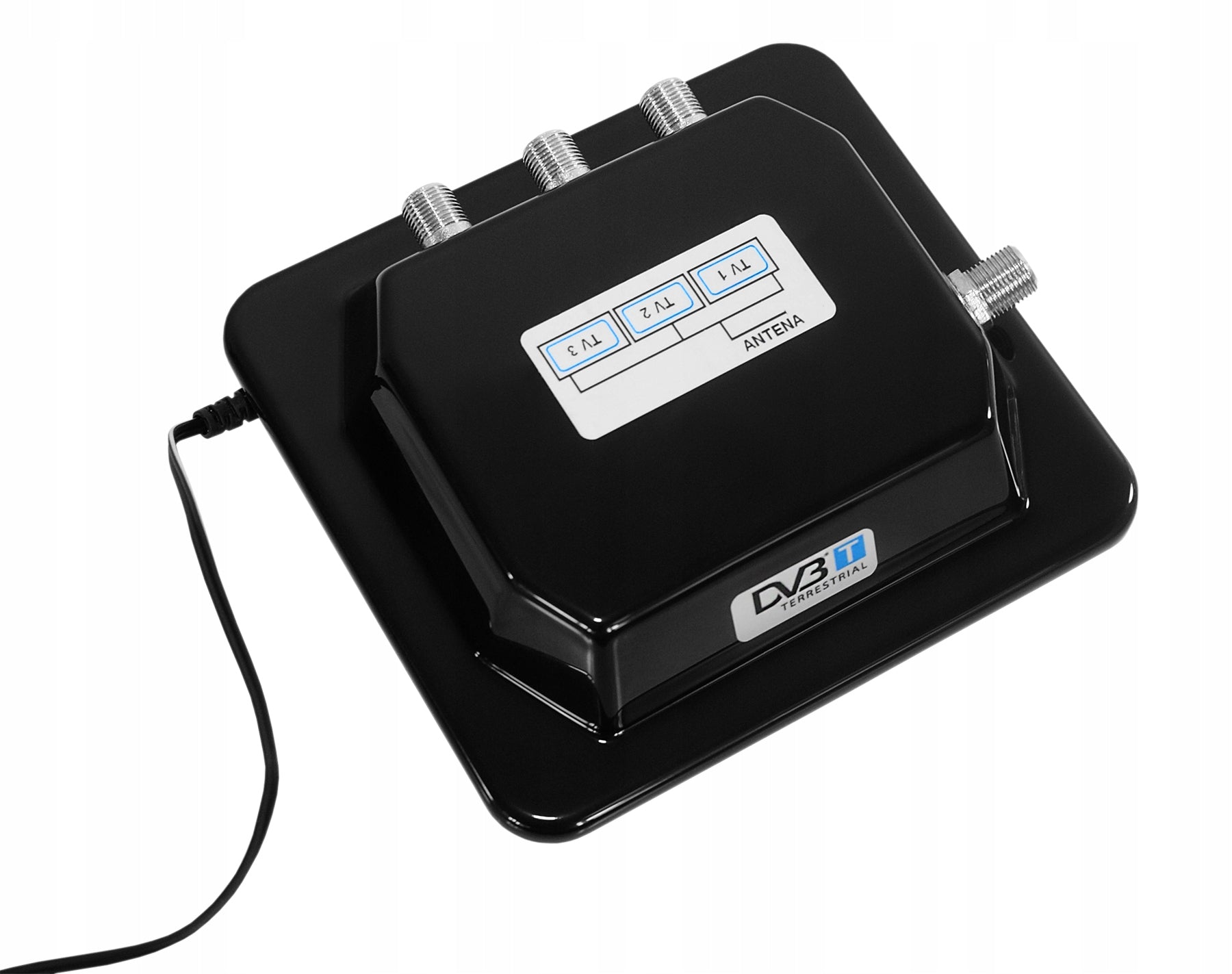 DVB-T2 4K 3TV DIGITAL SIGNAL SPLITTER BLACK SET MANUFACTURER EAN (GTIN) 5904094281480