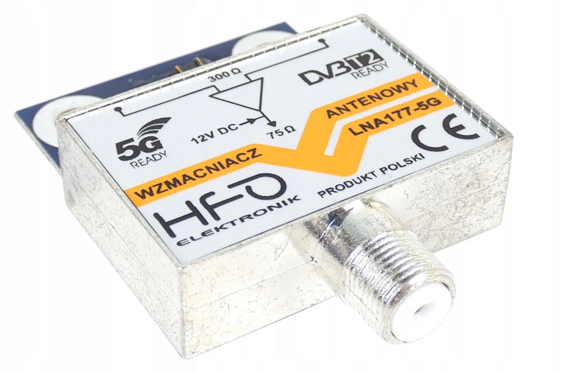 DVB-T2 Antenna Amplifier LNA-177 5G 27dB Power Supply 12V Brand no brand