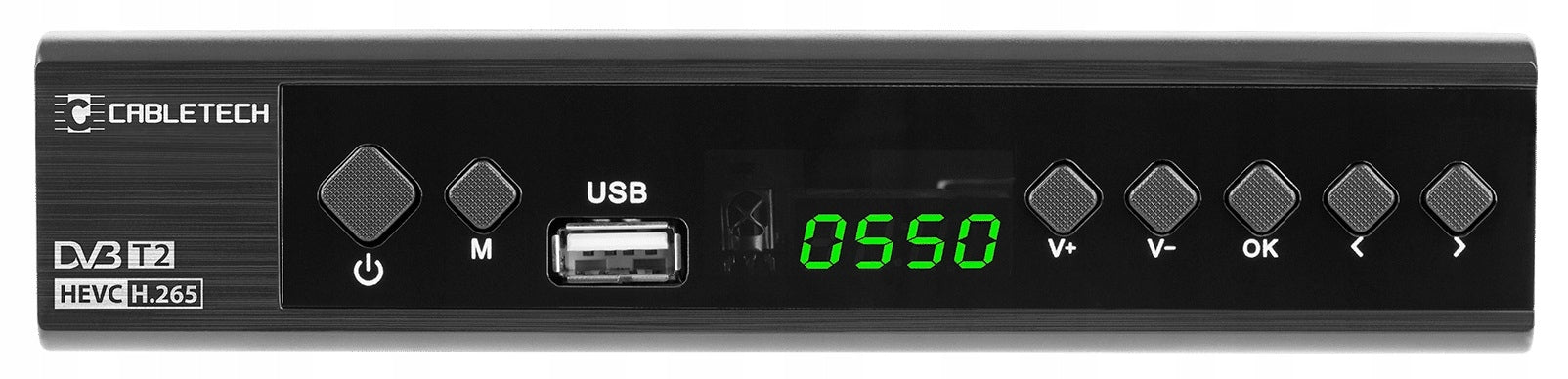 DVB-T2 H.265 HEVC Digital Terrestrial TV Tuner Cabletech Brand Cabletech
