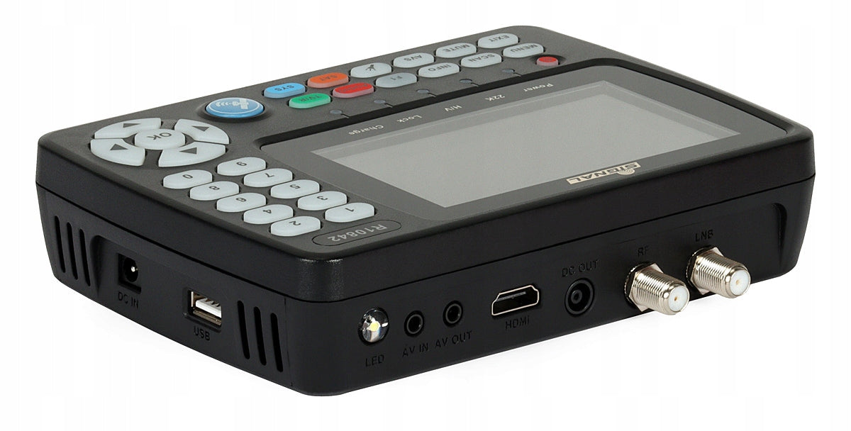 DVB-T2(HEVC 10 bit)/C and DVB-S2X/S2/S ST-5155 SIGNAL signal meter Manufacturer code ST-5155