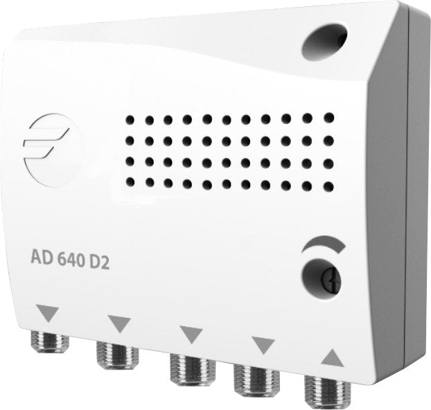 DVB-T2 Signal Amplifier for Antenna Splitter 4x Output FAGOR AD640 18dB