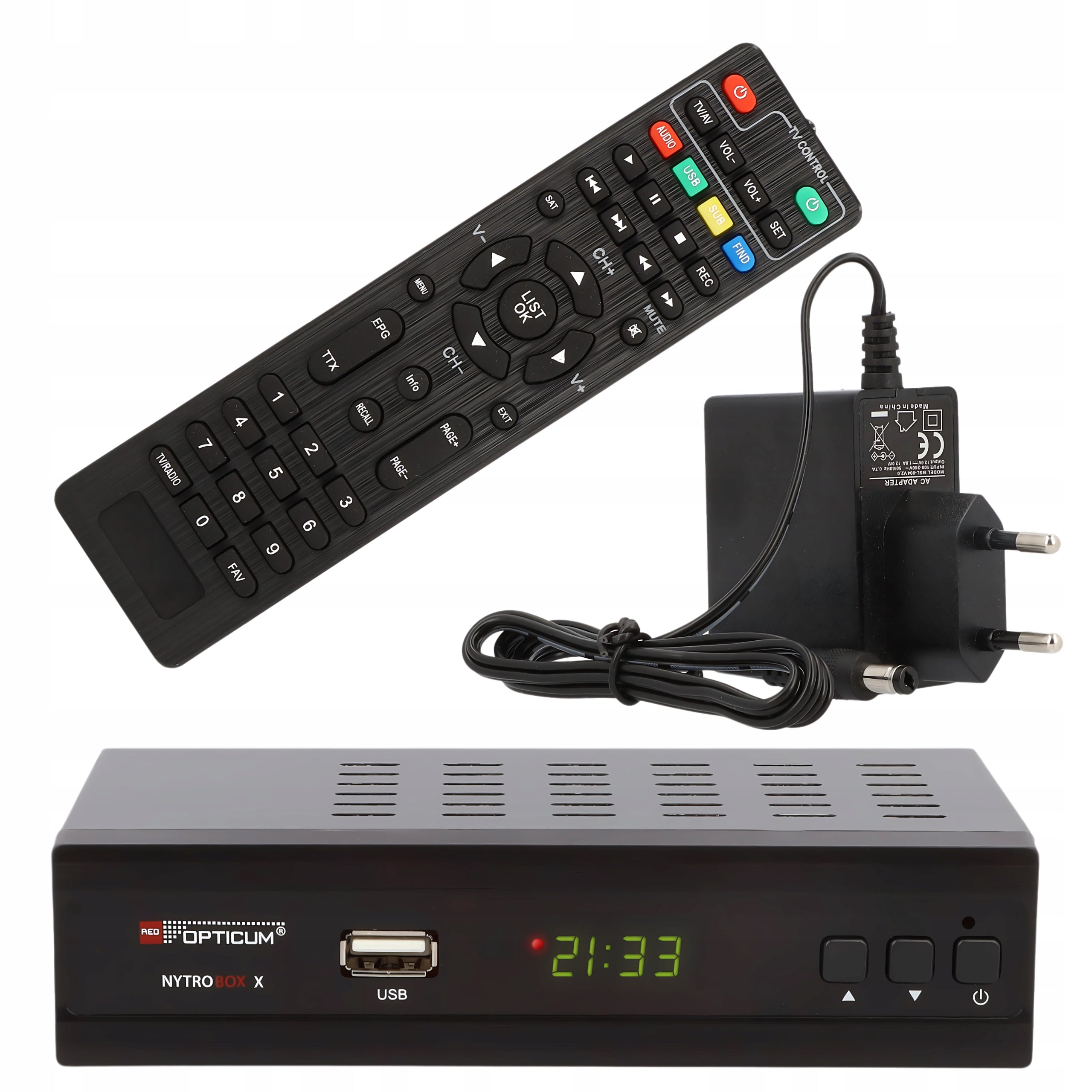 DVB-T2 Tuner Opticum NYTROBOX X For Terrestrial TV