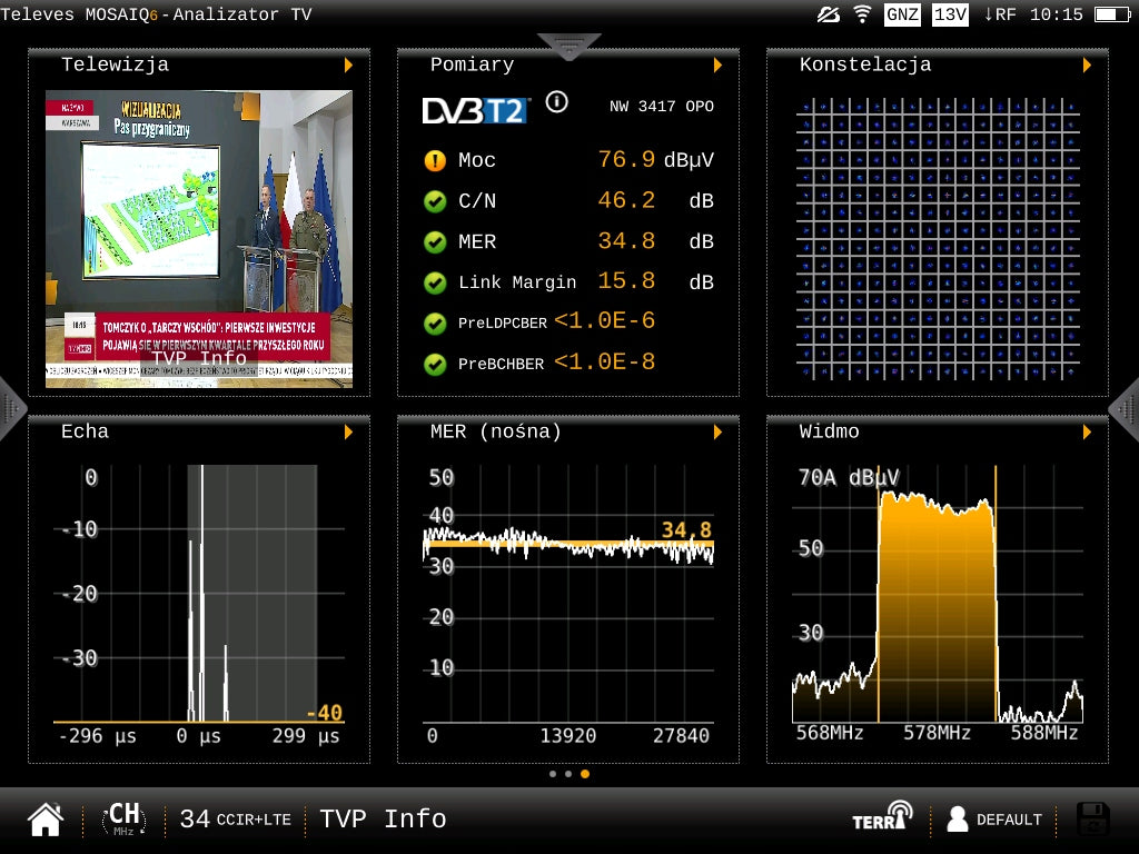 DVB-T2 antenna Televes Edge+ MIX 111810 UHF VHF LTE filter 5G Active/Passive Brand Televes