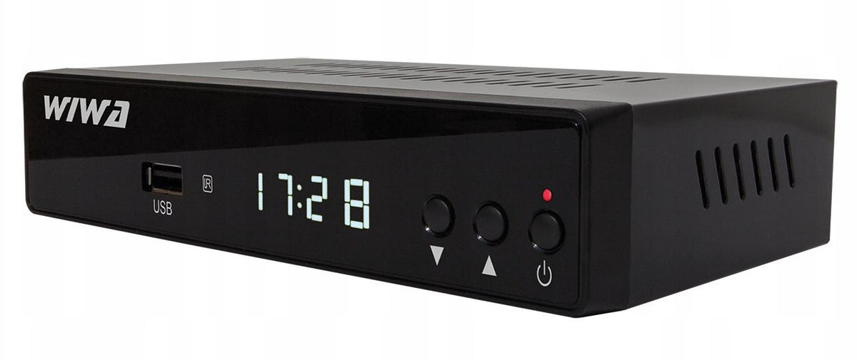 DVB-T2 decoder tuner WIWA H.265 MAXX terrestrial TV Manufacturer code H.265 MAXX