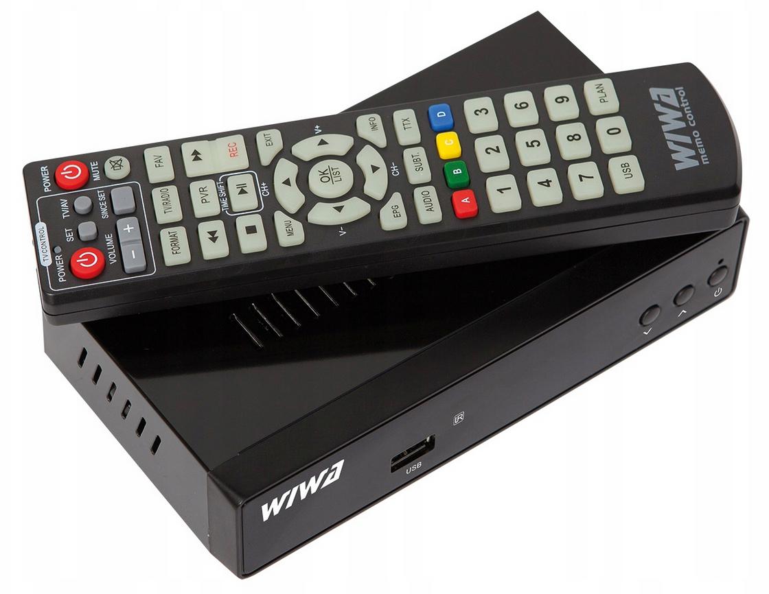 DVB-T2 decoder tuner WIWA H.265 MAXX terrestrial TV