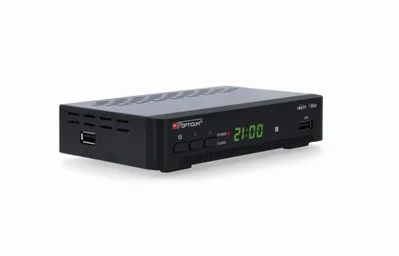 DVB-T2 přijímač Opticum HbbTV T-Box H.265 Brand Opticum